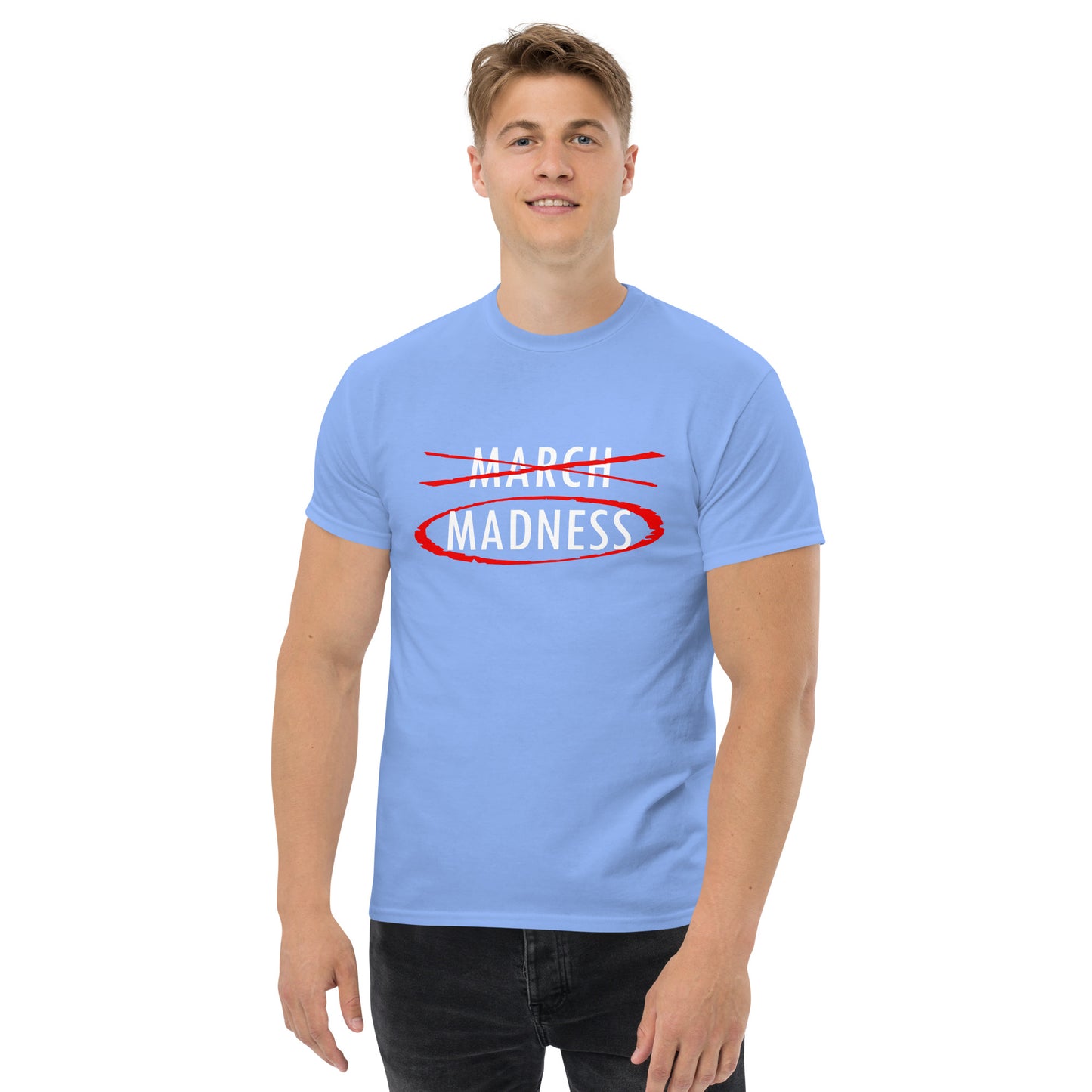 March Madness White Lettering T-Shirt