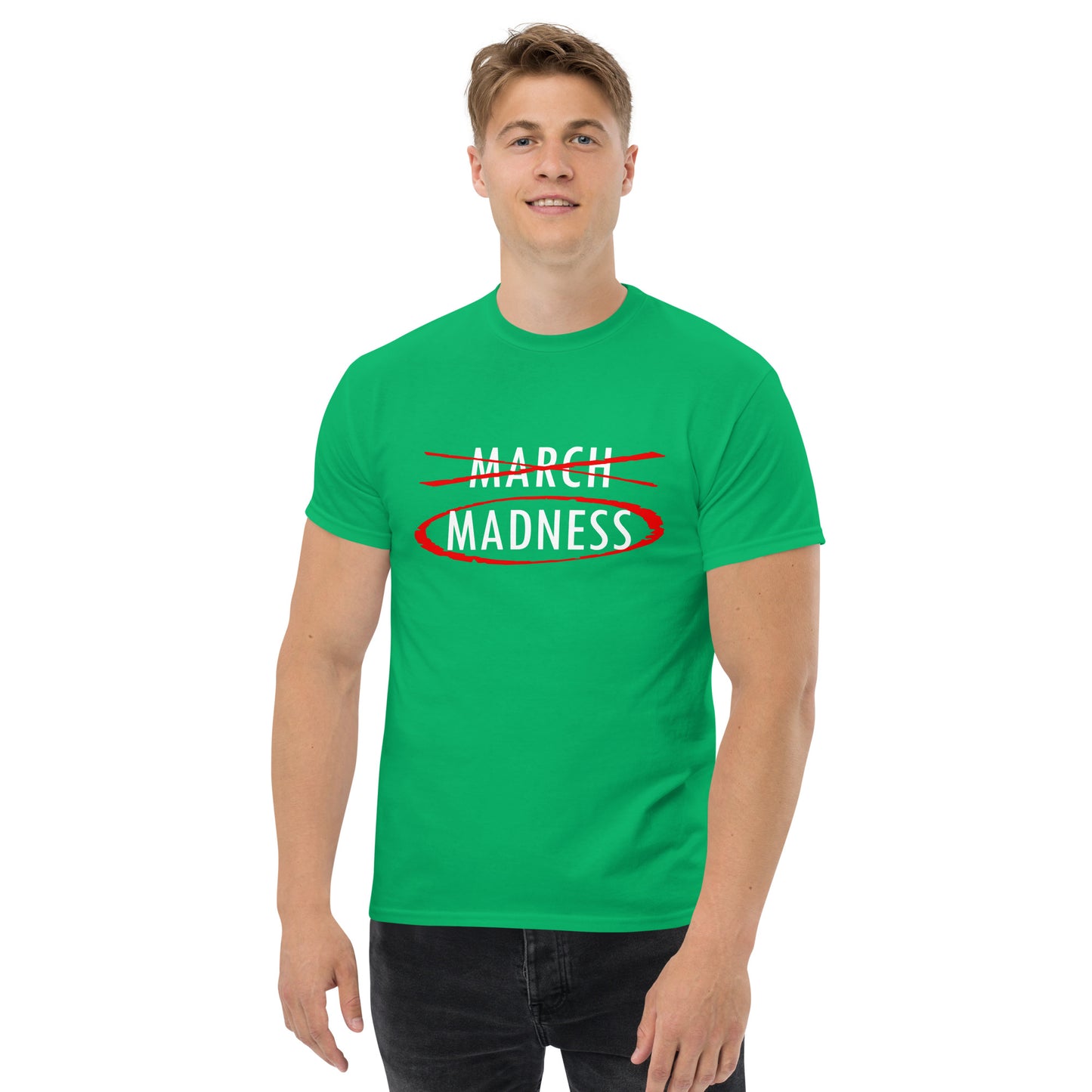 March Madness White Lettering T-Shirt