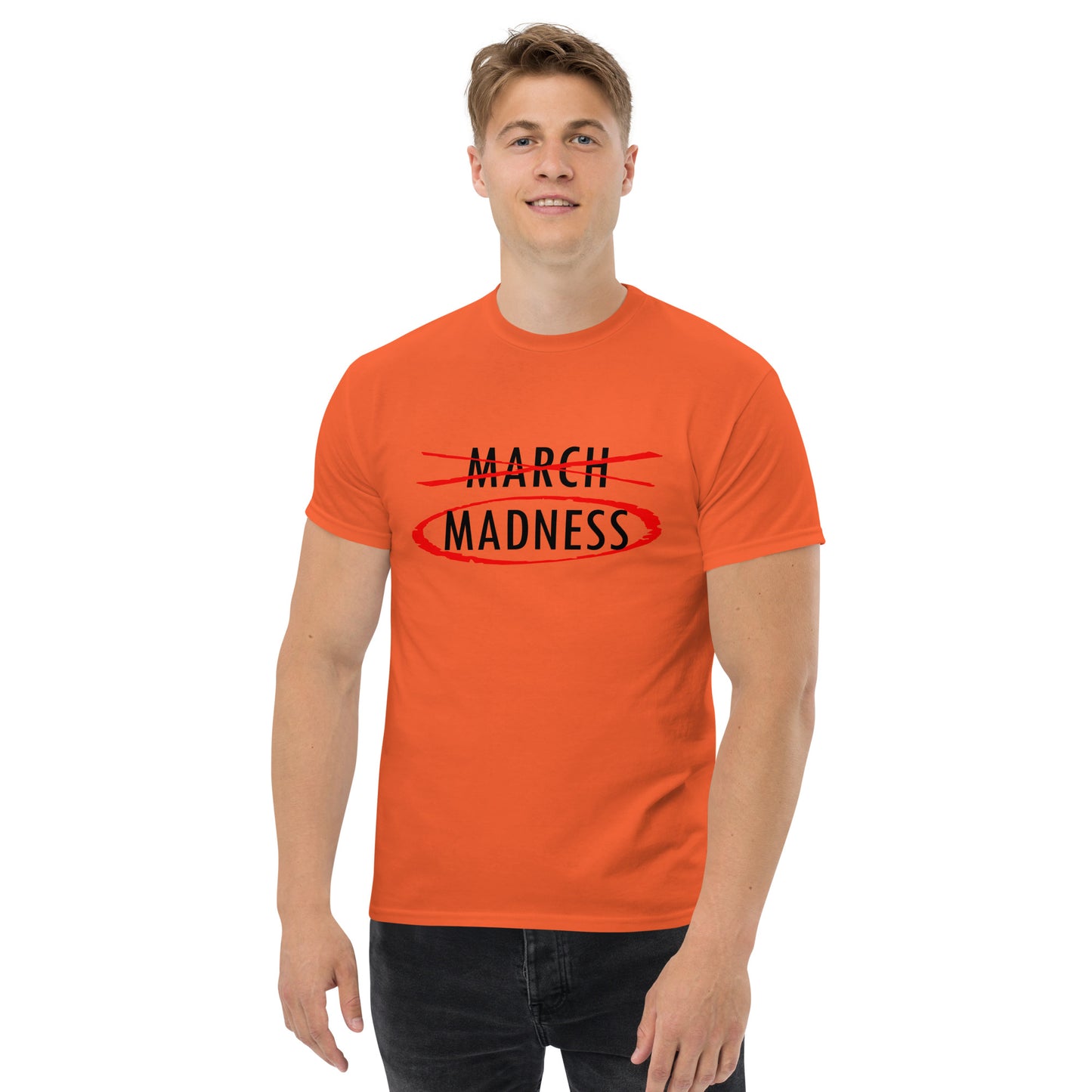 March Madness Black Lettering T-Shirt