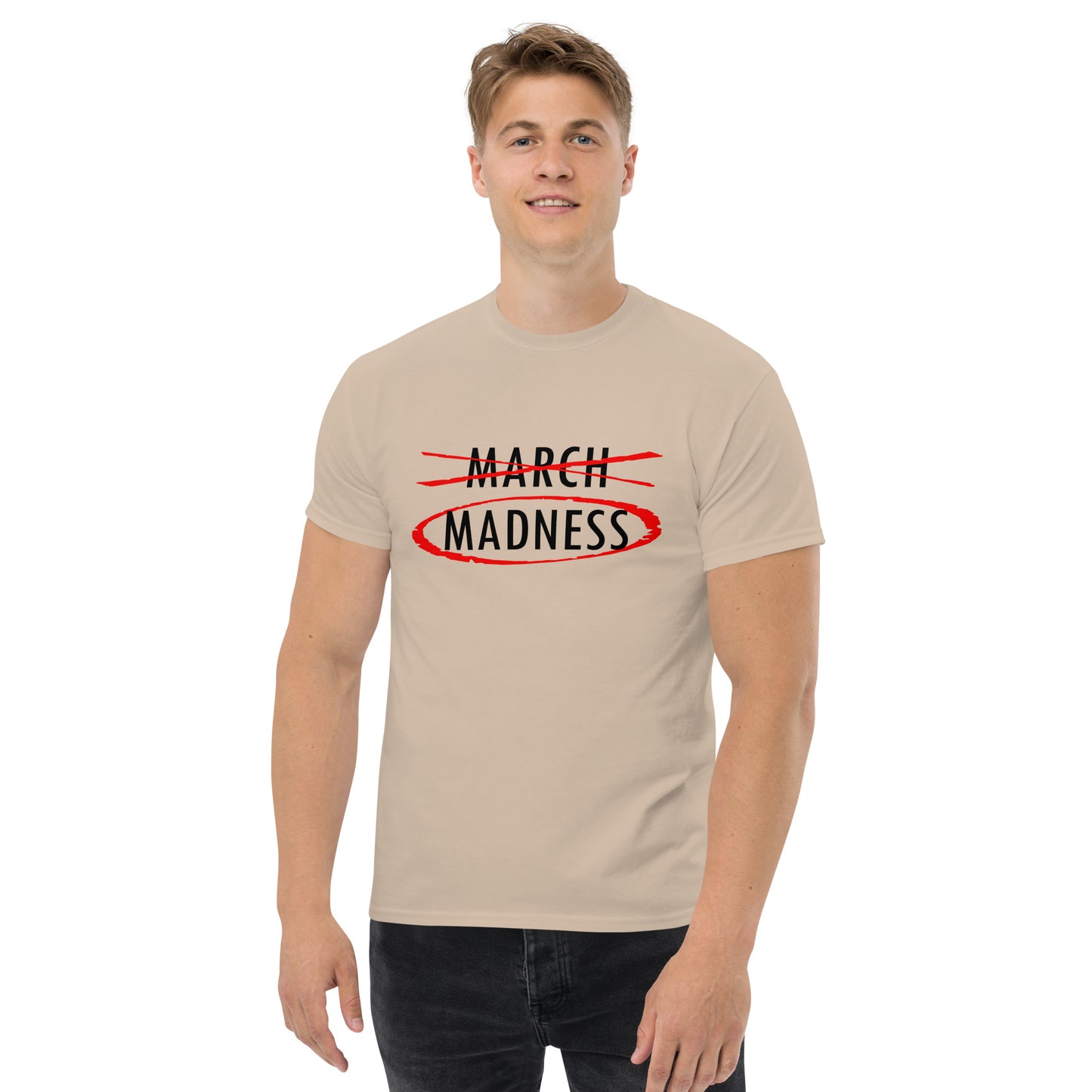 March Madness Black Lettering T-Shirt