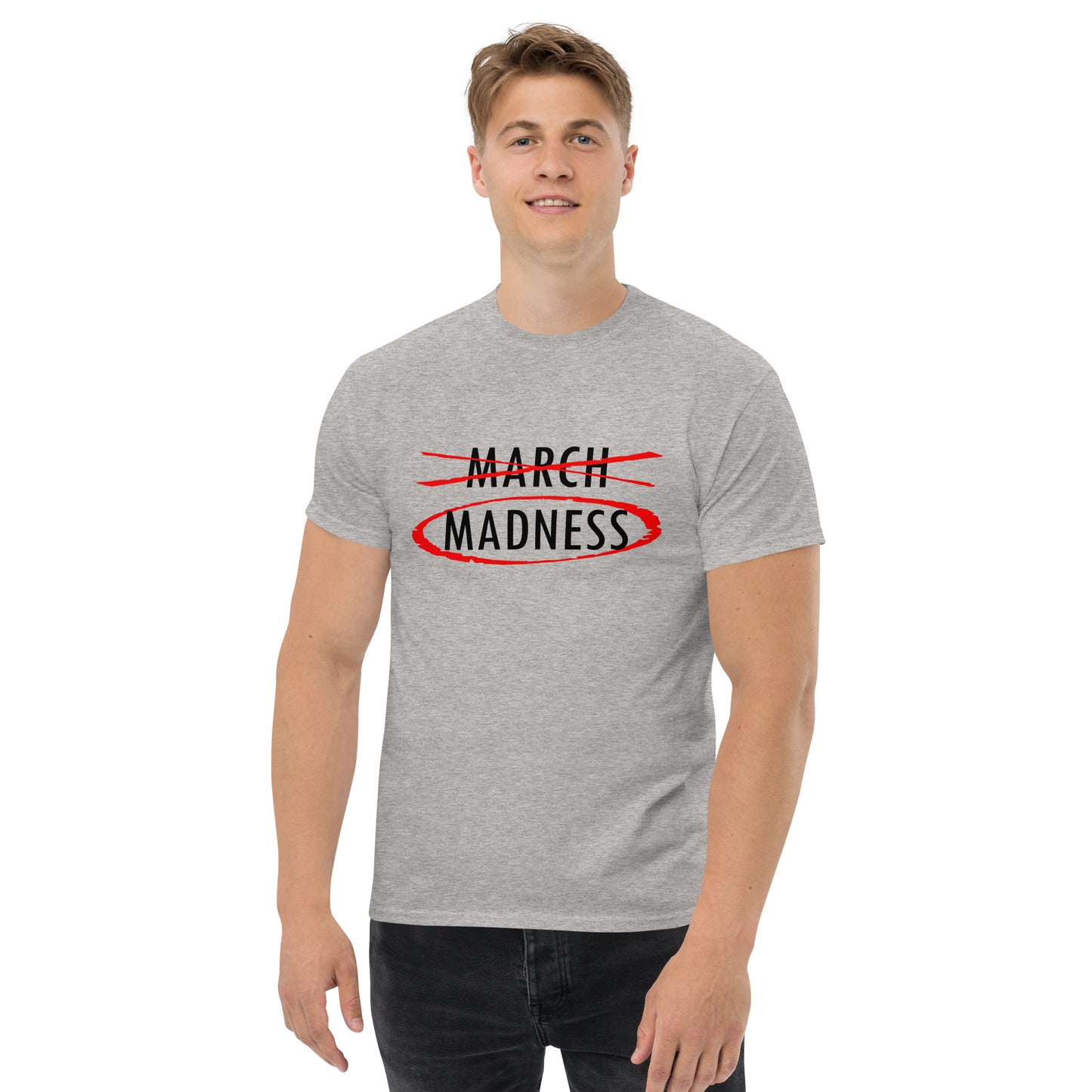 March Madness Black Lettering T-Shirt