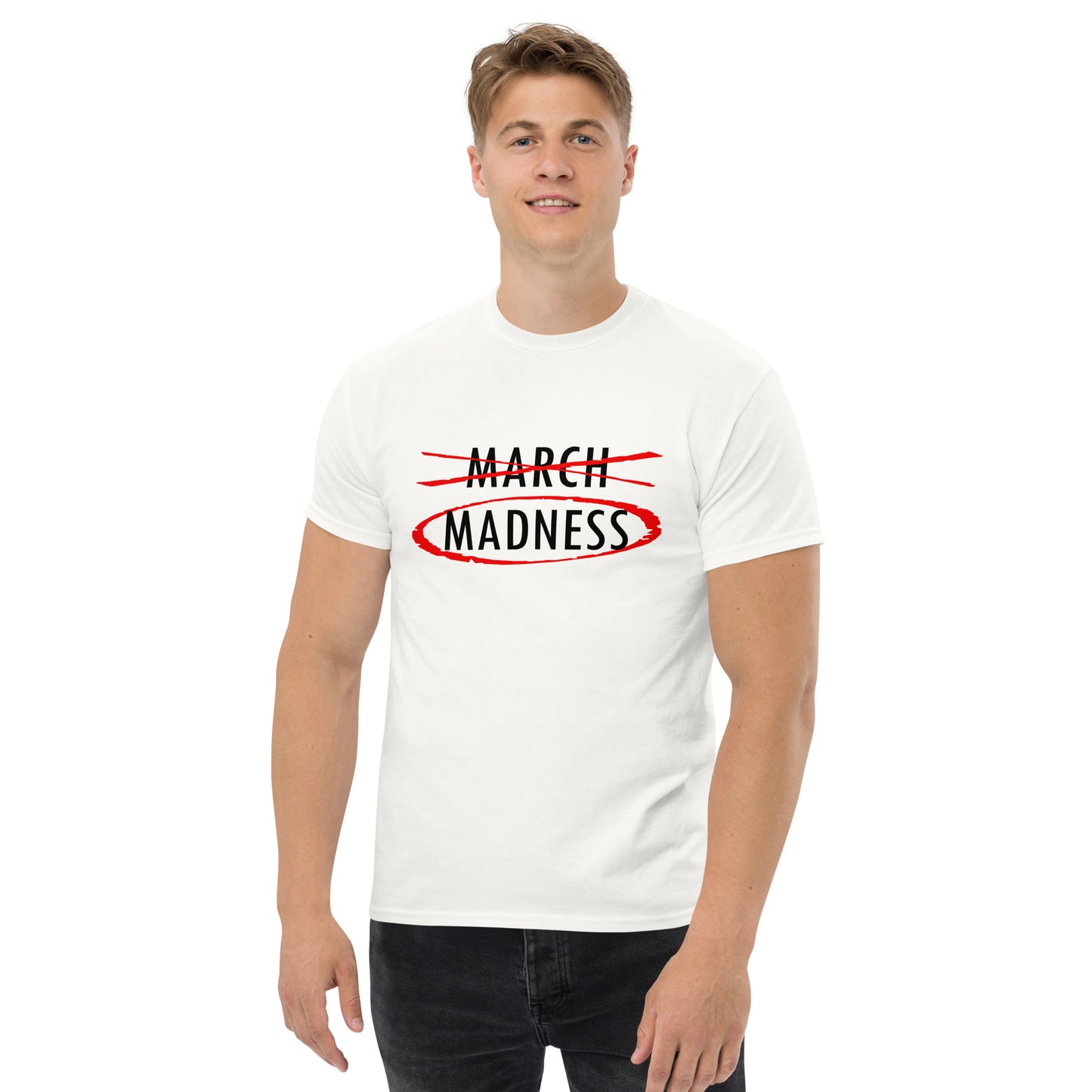 March Madness Black Lettering T-Shirt